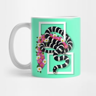 California Kingsnake Flowery - Emerald Model Mug